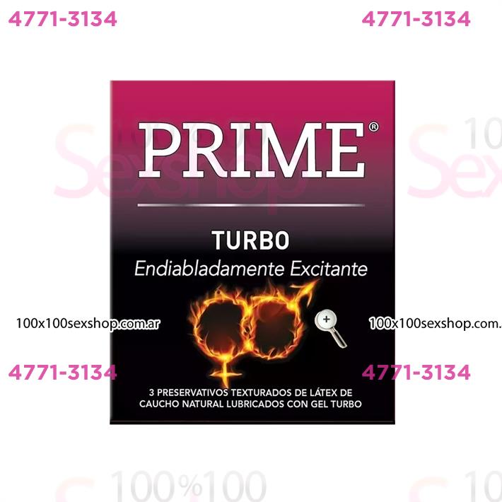 Cód: CA FP TURBO - Preservativos efecto Frio/Calor - $ 6000